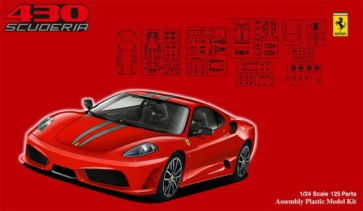 Fujimi 1/24 Real Sports Car Series No.55 Ferrari F430 Scuderia  , FUJ23363, by FUJIMI