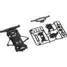 Tamiya [MINI 4WD SPECIAL PROJECT] Carbon Reinforced Super FM Chassis Set (Rerelease), TAM52397, by TAMIYA