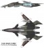 Platz 1/72 SUPERSYLPH YUKIKAZE MAVE YUKIKAZE AAM-III / AAM-VII MISSILE INCLUDED, PLZ82586, by PLATZ