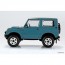 Aoshima 1/32 Raku-Pla Snap Kit No.18CU-BG Suzuki JA11 Jimny Custom Wheel (Blue Gray), AOS04146, by AOSHIMA