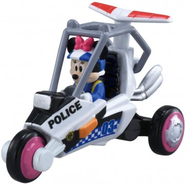 TAKARA TOMY Tomica Drive Saver Disney DS-03 Acrobatic Police Minnie Mouse  , TAK42287, by TAKARA TOMY