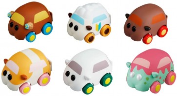 TAKARA TOMY Choro-Q PUI PUI Molcar Exciting Pui Pui Set (with Zombie Shiromo), TAK03797, by TAKARA TOMY