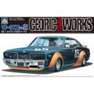 Aoshima 1/24 The Hawk of Works No.1 Cedric 330 Works, AOS65730, by AOSHIMA
