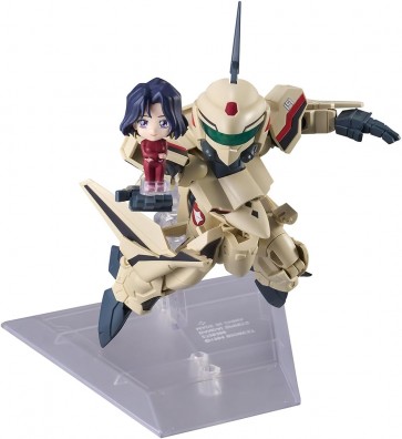 Bandai TINY SESSION YF-19 (Isamu Dyson Machine) with Myung Fan Lone, BAC64204, by BANDAI