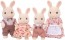 Epoch Sylvanian Families - Milk Rabbit Family  , EPC43709, by Epoch