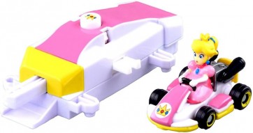 TAKARA TOMY Drift Tomica Mario Kart Drift Starter Set Peach & Standard Kart, TAK02225, by TAKARA TOMY