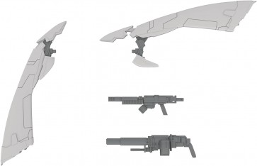 PLUM 1/48 EXTENSION SET A For 5inM PLD [ANGEL WING & M51GRENADE LAUNCHER & DSG12SMG], PLM86030, by PLUM