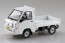 Aoshima 1/32 Raku-Pla Snap Kit No.05-FW Subaru Sambar Truck (Frost White), AOS65785, by AOSHIMA