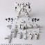 SQUARE ENIX 1/72 Front Mission Structure Arts Plastic Model Kit Zenith DV White 4Unit Set, SQE65437, by SQUARE ENIX
