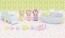 Epoch Sylvanian Families Miruku Rabbit Mitsugo-chan Daisuki Bathroom Set, EPC49541, by Epoch