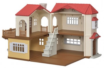 Epoch Sylvanian Families Ha-48 Big House with Red Roof  , EPC08521, by Epoch