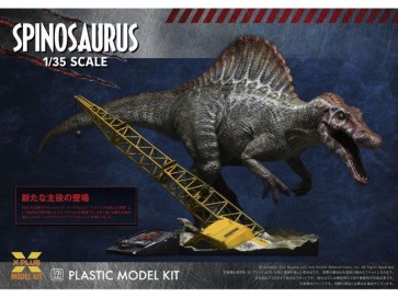 X Plus 1/35 Jurassic Park III Spinosaurus Plastic Model, XPL21227, by X Plus