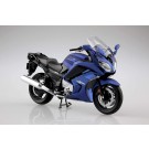 Aoshima 1/12 YAMAHA FJR1300A MATTE DARK PURPLE BLUE METALLIC 1  , AOS06792, by AOSHIMA