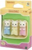 Epoch Sylvanian Families - Marshmallow Mouse Triplet  , EPC71504, by Epoch