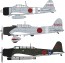 Hasegawa 1/48 Hasegawa Limited Series ZERO FIGHTER TYPE 21 & AICHI D3A TYPE 11 & AICHI D3A ATTACK ON PEARL HARBOR PART 2, HAS75047, by HASEGAWA