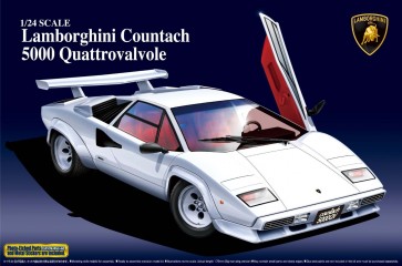 1/24 Lamborghini Countach 5000QV, AOS48118, by AOSHIMA