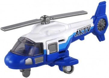 TAKARA TOMY DRIVE HEAD DHT-06 AKTV NEWS HELICOPTER  , TAK98962, by TAKARA TOMY