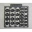 Kotobukiya M.S.G Modeling Support Goods P123R Plastic Unit Minus Mold IV , KBY60324, by KOTOBUKIYA