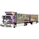 Aoshima 1/64 Mini Deco NEXT No.8 Neo Emperor (Full Trailer), AOS64122, by AOSHIMA