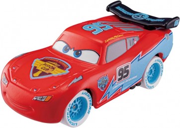 TAKARA TOMY Disney Cars Tomica C-24 Lightning McQueen (Ice Racing Type), TAK27984, by TAKARA TOMY