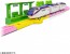 TAKARA TOMY Plarail Scenery Color Rail Kit ~Flowers and Railways~, TAK15270, by TAKARA TOMY