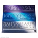 Bandai 30MM Customize Material (3D Metallic Stickers 2), BAN62781, by BANDAI