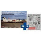 Platz 1/48 JASDF F-104J Starfighter "EIKO" 1984 20th Anniversary Special Marking Plastic Model w/Photo-etched Parts, PLZ28093, by PLATZ