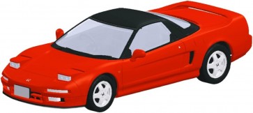 Aoshima 1/32 Raku-Pla Snap Kit No.19-FR Honda NA1 NSX (Formula Red), AOS65808, by AOSHIMA