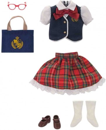 TAKARA TOMY LICCA-CHAN CLOTHES LW-08 CUTE UNIFORM  , TAK32546, by TAKARA TOMY