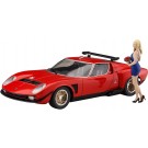 Hasegawa 1/24 Lamborghini Jota SVR w/Girl Figure, HAS24798, by HASEGAWA