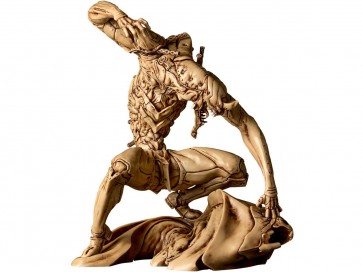 KAIYODO ARTPLA Sculpture Works Evangelion Unit-02 Beast Mode 2nd Form The Beast Battle of Geofront Beige Color Ver., KYD90468, by KAIYODO