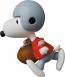 Medicom Toy UDF Peanuts Series 15 American Football Player Snoopy, MED57207, by MEDICOM TOY