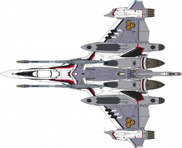 Hasegawa 1/72 VF-25F Tornado Messiah Macross Frontier (Atmospheric Specification), HAS59001, by HASEGAWA
