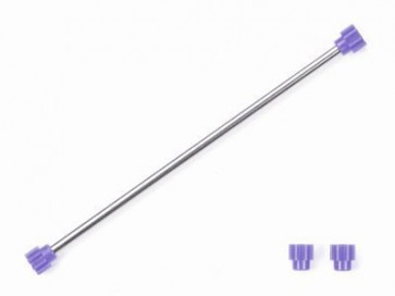 TAMIYA GP.206 2.0 mm hollow lightweight propeller shaft (type 5, for super FM chassis), TAM15206, by TAMIYA