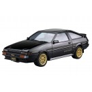 Aoshima 1/24 Toyota AE 86 Sprinter Trueno GT-APEX Black Limited '86 , AOS54819, by AOSHIMA