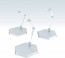 Good Smile Company The Simple Stand x3 (for Figures & Models) Hex Type, GSC65281, by GOOD SMILE COMPANY