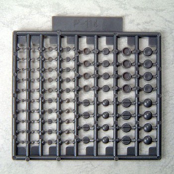 Kotobukiya M.S.G Modeling support Goods P114R Plastic unit round mold II , KBY59465, by KOTOBUKIYA
