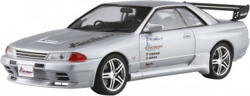 Aoshima 1/24 The Tuned Car No.76 HKS Kansai BNR32 Skyline GT-R '90 (Nissan), AOS64535, by AOSHIMA