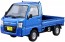 Aoshima 1/24 The Model Car No.4 SUBARU TT2 SAMBAR TRUCK WR BLUE LIMITED '11  , AOS58282, by AOSHIMA