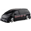 Aoshima 1/24 The Tuned Car No.96 Black Mafia TCR11W Estima '98 (Toyota), AOS01619, by AOSHIMA