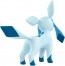 TAKARA TOMY Moncolle MS-37 Glaceon, TAK96231, by TAKARA TOMY