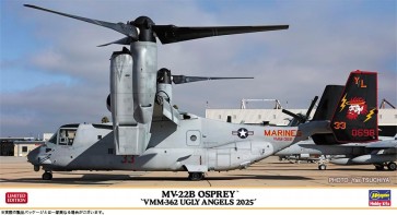 Hasegawa 1/72 MV-22B Osprey VMM-362 Ugly Angels 2025, HAS25301, by HASEGAWA