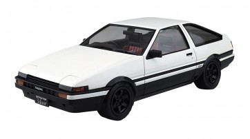 Aoshima 1/24 Toyota AE86 Trueno '83 (White / Black) , AOS53140, by AOSHIMA