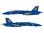 Platz 1/144 US Navy F/A-18E Super Hornet Blue Angels, PLZ99614, by PLATZ
