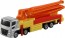 TAKARA TOMY Long Type Tomica No.127 Mitsubishi Fuso Super Great Concrete Pump Truck, TAK89381, by TAKARA TOMY