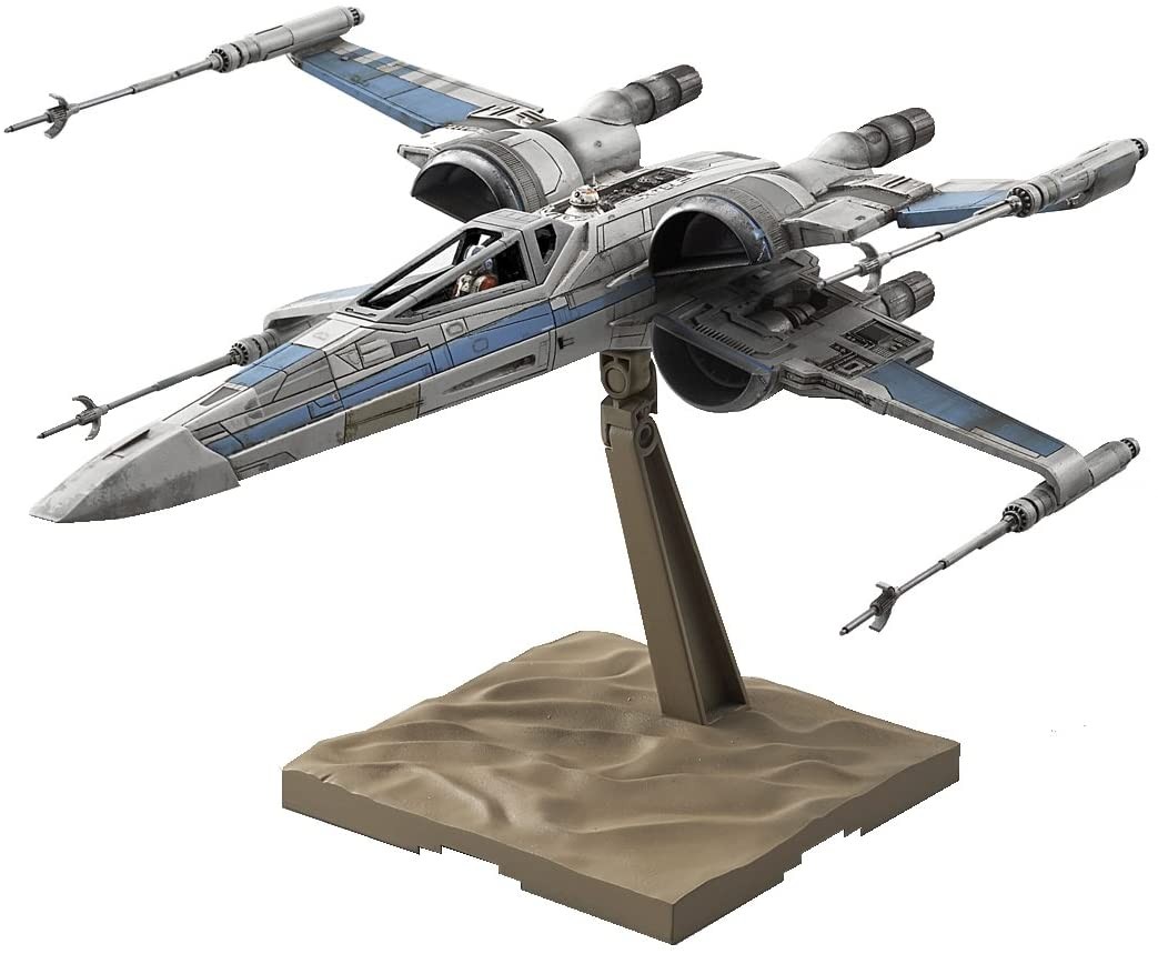 BANDAI Star Wars Plastic Model Kit 1/72 Resistance Xwing Fighter japan NEW Zipang Hobby