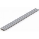 Wave Material series Plastic pipe 【gray】 thin type outer 8.0 mm 3 pieces OM226 , WAV22261, by WAVE