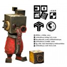 COROBO&TEST HEAD  completed painted resin action figure, CT53005, by CHIKA TOYS