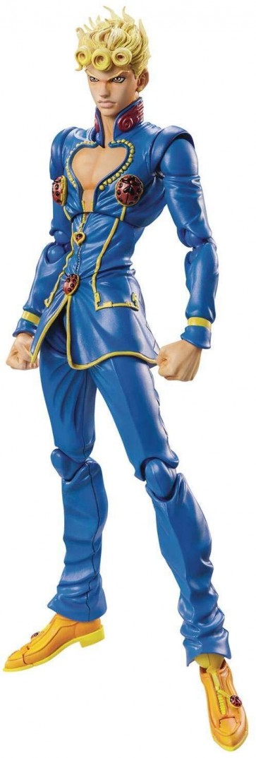Medicos SUPER ACTION STATUE: GIORNO GIOVANNA SECOND JOJO'S BIZARRE ADVENTURE PART 5  , MEC19934, by MEDICOS