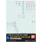 BANDAI  For Gundam Decal MG Z Gundam   Plastic Model kit, BAN40955, by BANDAI